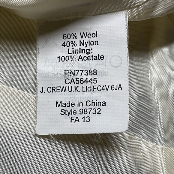 J.Crew Wool Houndstooth Suit Jacket - Picture 6 of 8